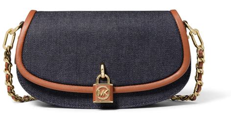 Mila Small East/West Chain Sling Messenger